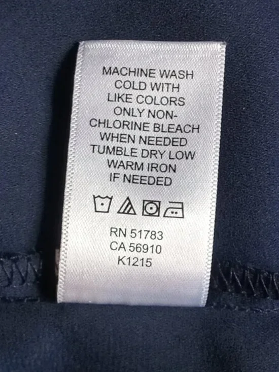 Maurices Women's Sleeveless Zip-up Blouse Semi-Sheer Classic Indigo Blue NWOT - Picture 14 of 14